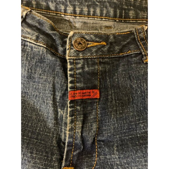 Vintage Marithe Francois Girbaud Spell Out Jean Shorts‎ Men’s Size 34 Crop Pant - Picture 4 of 9